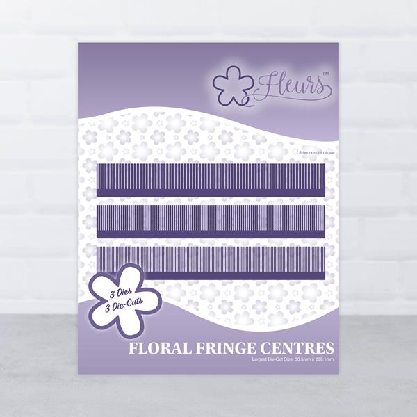 Fleurs Floral Fringe Centres Die Set - 3 Dies - 987431