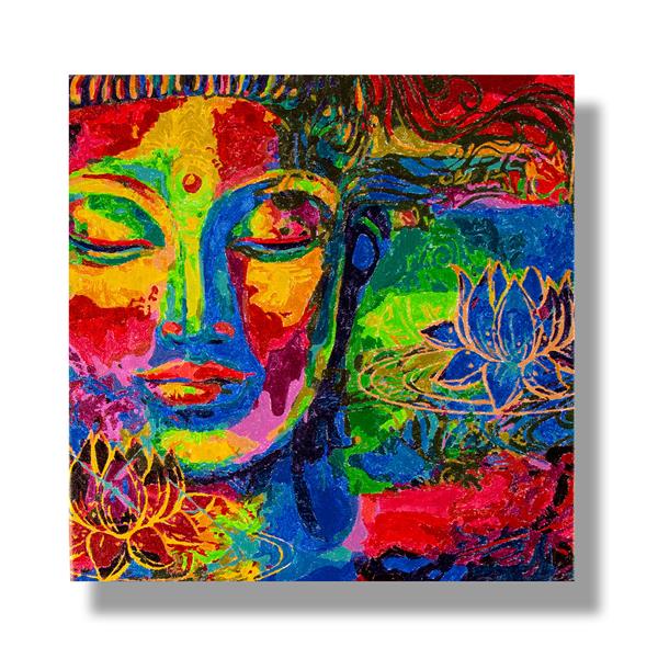 Paint by Numbers 30x30cm - Lord Buddha - 991185