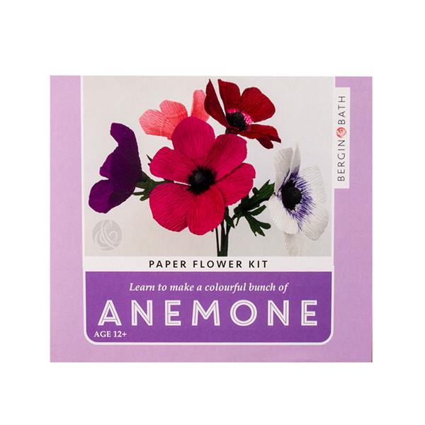 Bergin & Bath Paper Anemone Flower Making Kit - 993022