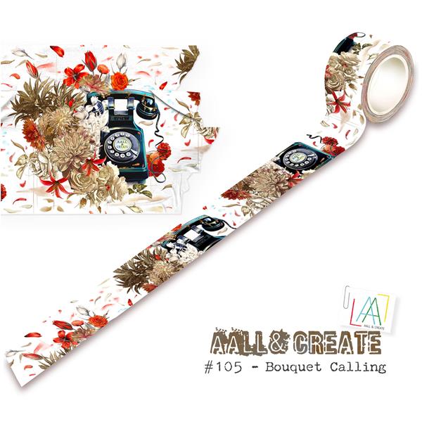 AALL & Create Washi Tape - Bouquet Calling - 994682