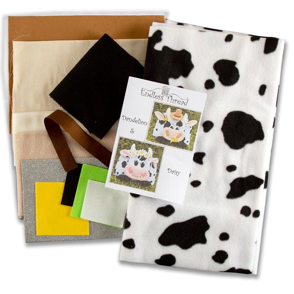 Daisy Chain Designs Dandelion Cow Pattern & Starter Kit - 996162