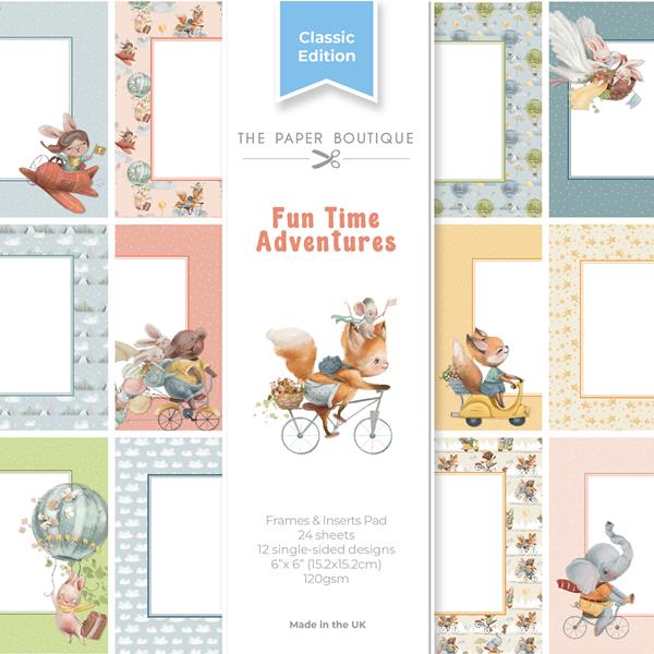The Paper Boutique Fun Time Adventures Frames & Insert Pad - 36 6 - 996850