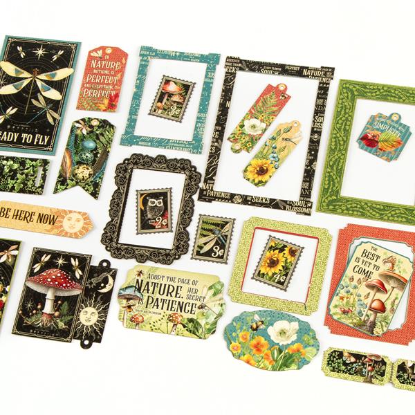 Graphic 45 Life Is Abundant Tags & Frames Embellishments – Cheap Scrapbook  Stuff