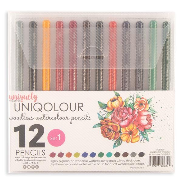 Uniquely Creative Uniqolour Pencil Collection - Set 1 - 12 Pencil - 999845