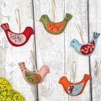 Corrine Lapierre ~ Wool Felt Craft Kit ~ Folk Bird – Hobby House