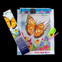 Make Market Butterfly Duo Diamond Art Kit Paint - 11 x 14 in