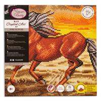 Crystal Art Horse, 18x18cm Card Diamond Painting Kit